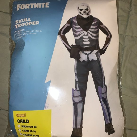 Costumes Fortnite Skull Trooper Costume Poshmark